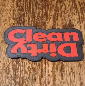 Dishwasher sign magnetic