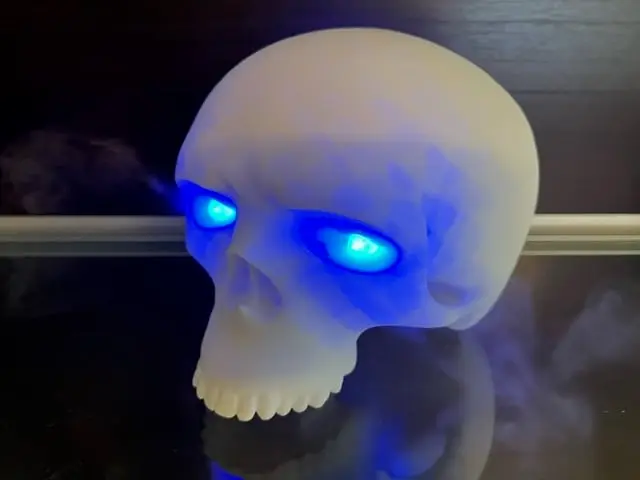 Mana spreading Lich-skull