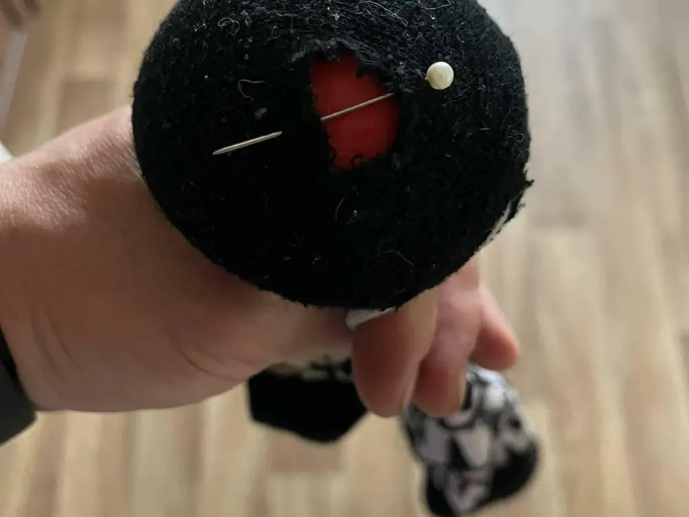 Mushroom for sewing socks, socks