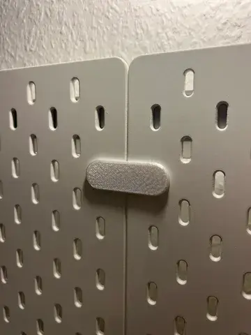 Connection for ikea skadis