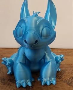 Stitch Piggy Bank W/ Screw Top Head