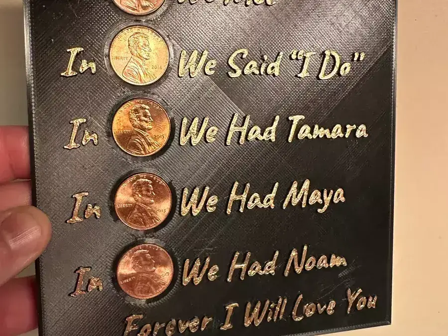 A penny for my love