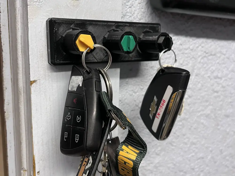 HEXAGON KEY RACK
