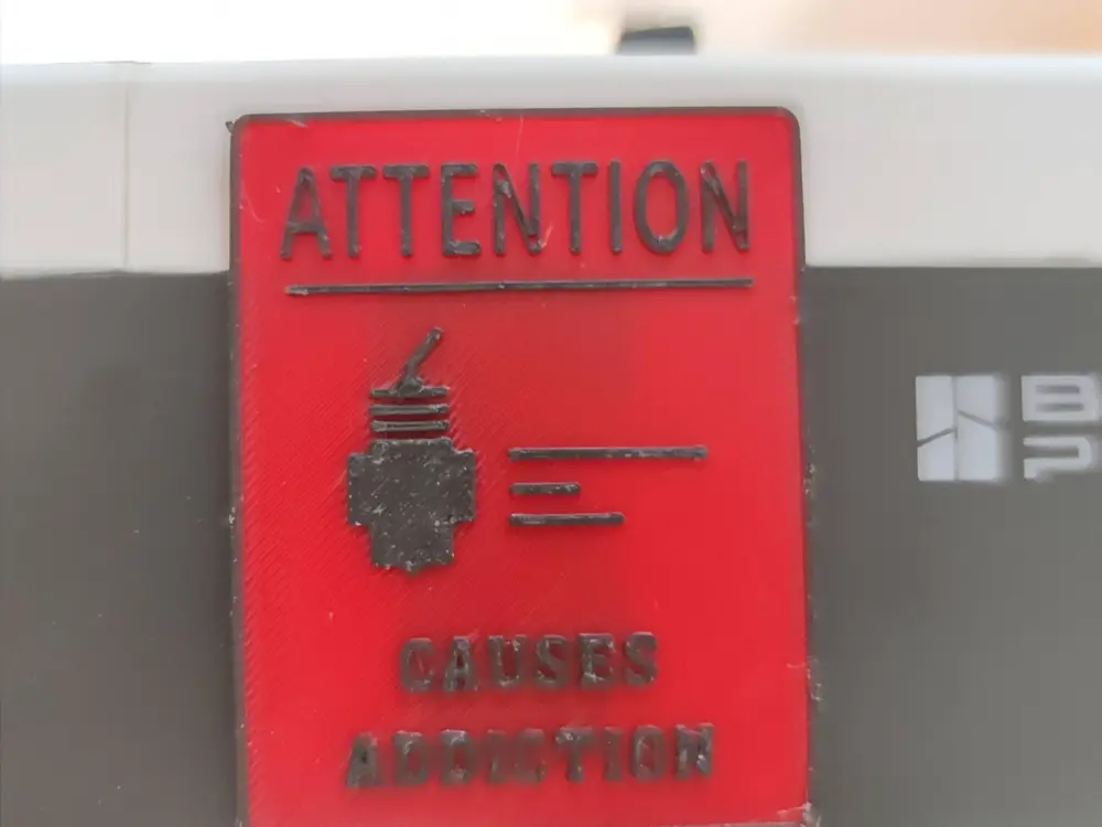 Attention sign