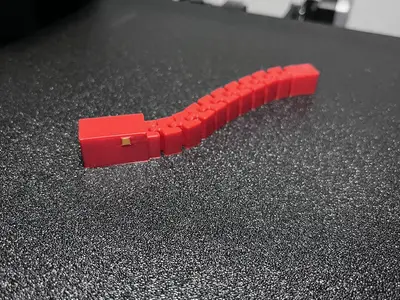 ARTICULATED MINECRAFT SNAKE
