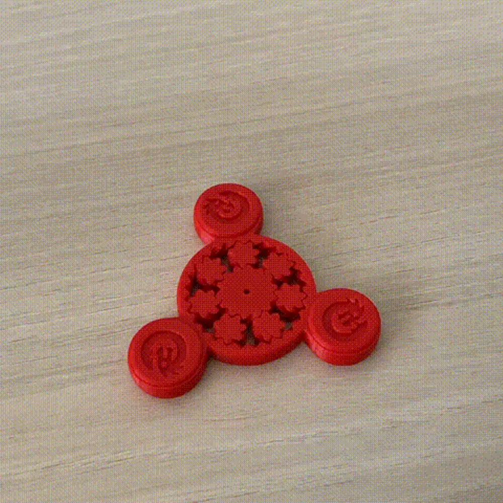 Fidget Spinner - Print in Place
