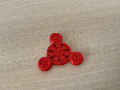 Fidget Spinner - Print in Place