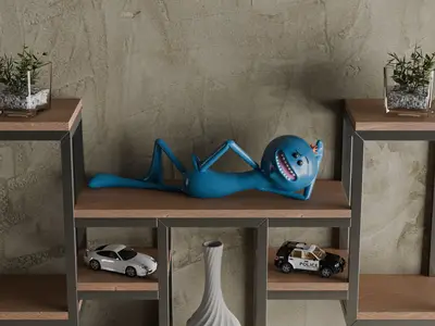 Mr. Meeseeks Multi-Color Print
