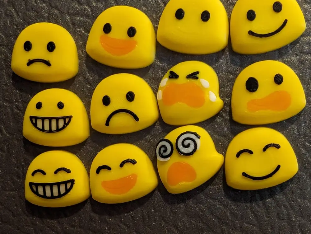 Android Blob Emoji Magnets