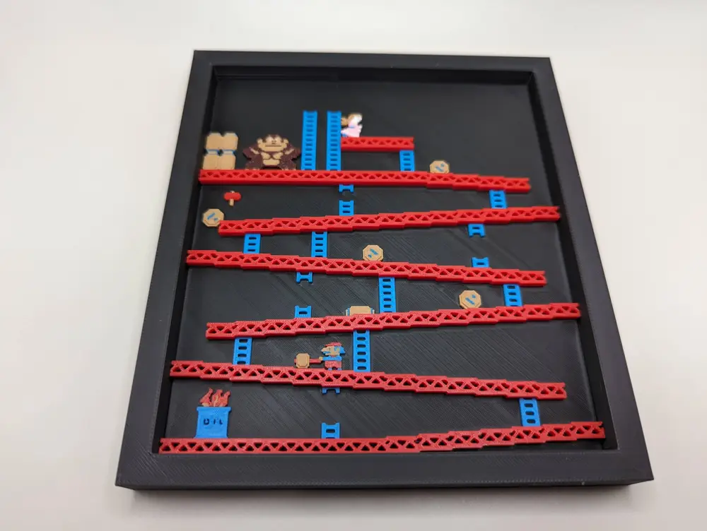 Donkey Kong Level 1