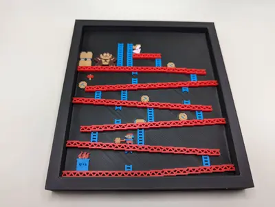 Donkey Kong Level 1