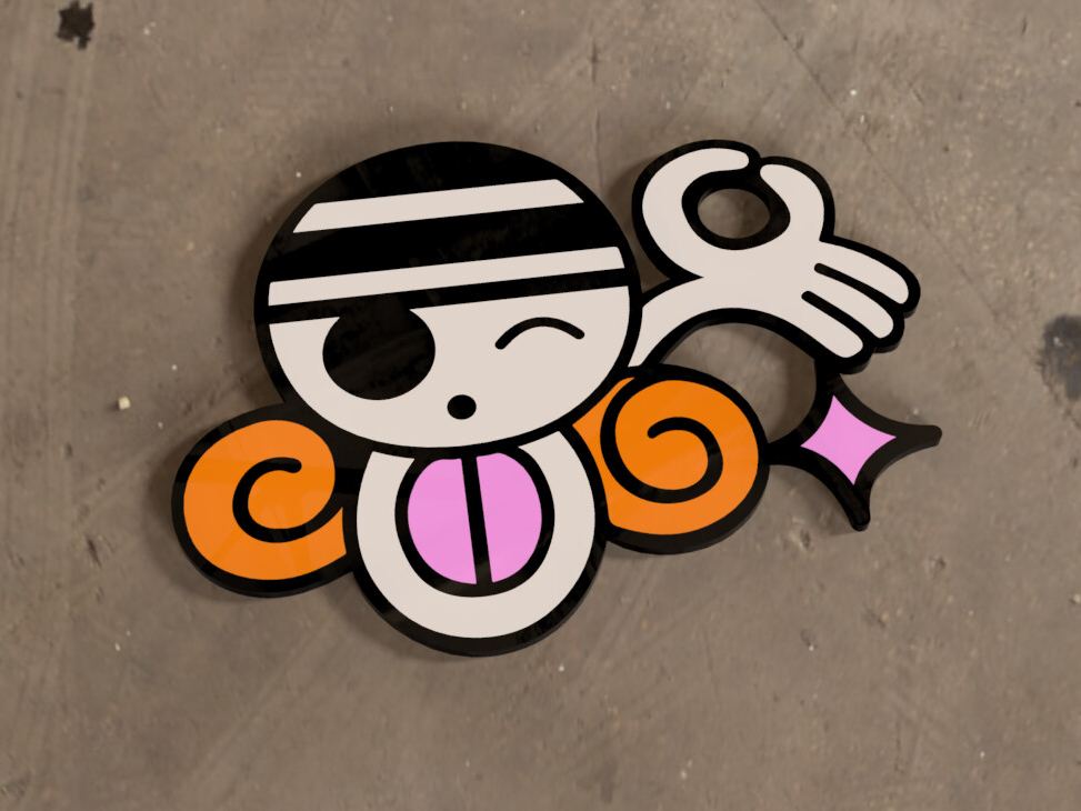 One Piece - NAMI - Logo - Makeronline - More Than Fun