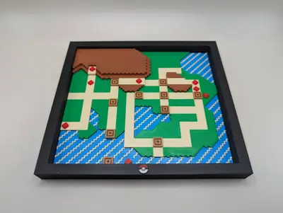 Pokemon Kanto Map