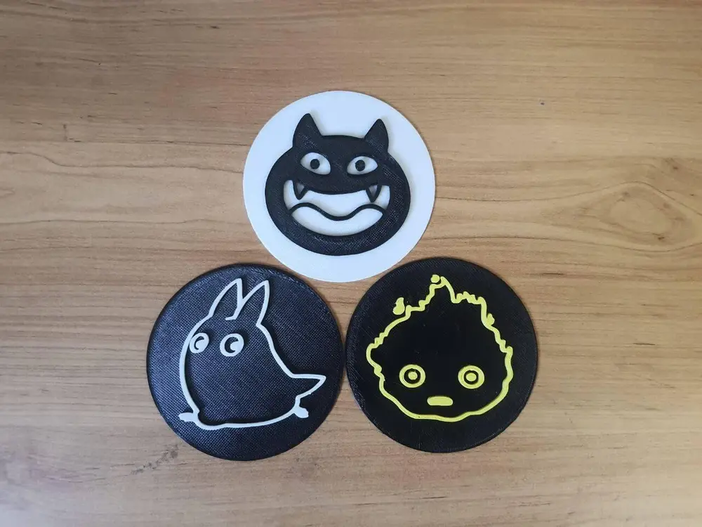 Ghibli Icons Coaster Set