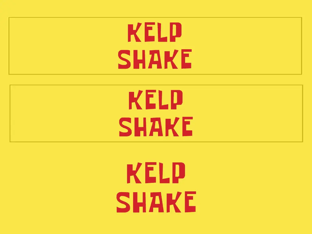 Kelp Shake from Spongebob Squarepants