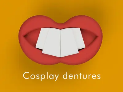 Cosplay dentures