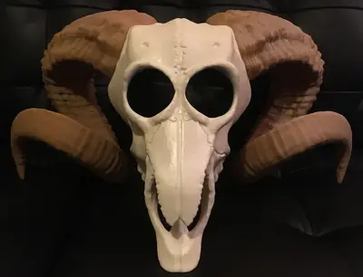Ram Skull Mask