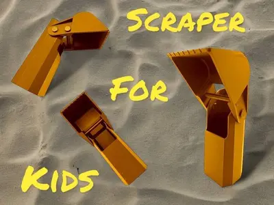 Scraper for kids