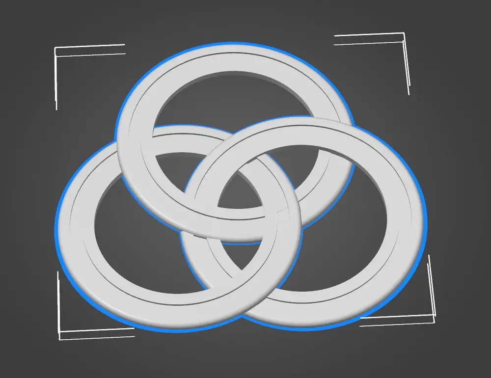 3d Frisbee