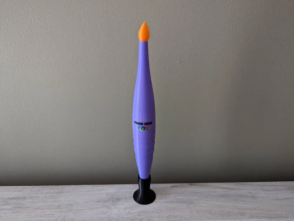 PANTONE Interstellar Violet Olympic Challenge - 2024 Paris Olympic Torch