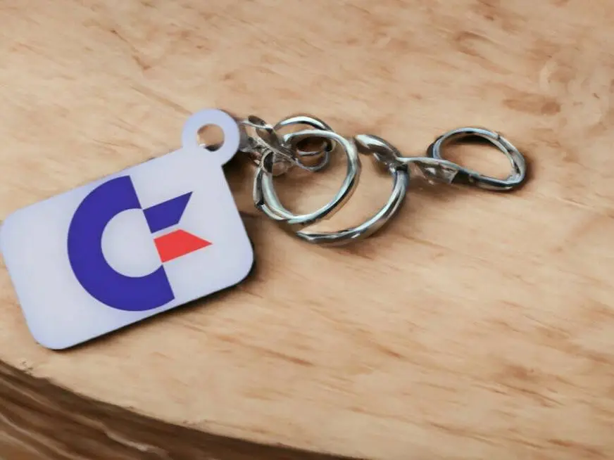 Commodore Keychain
