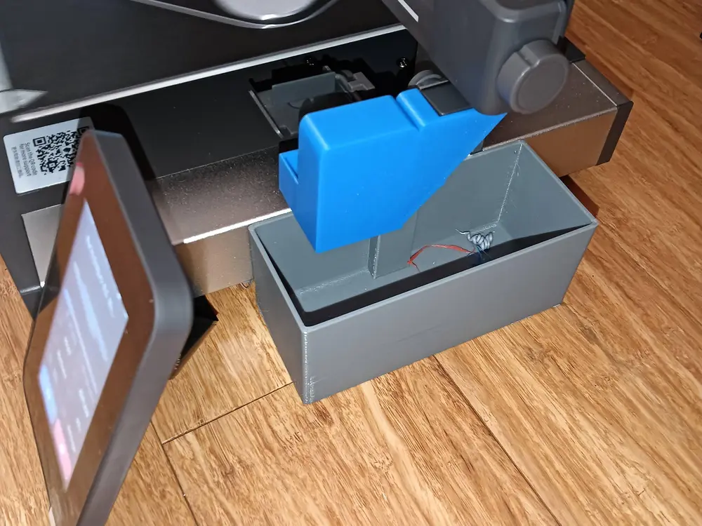 kobra3 Party Pooper filament catch bin system