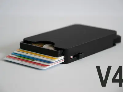 Slim Wallet (V4) - print in place