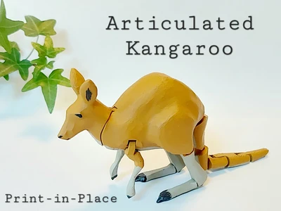 Articulated Kangaroo (Print-in-Place)