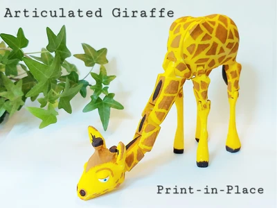 Articulated Giraffe (Print-in-Place)