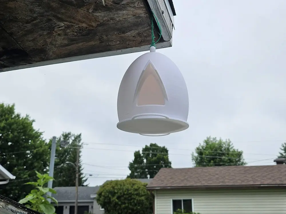 Dual sided Amazing City Bird House