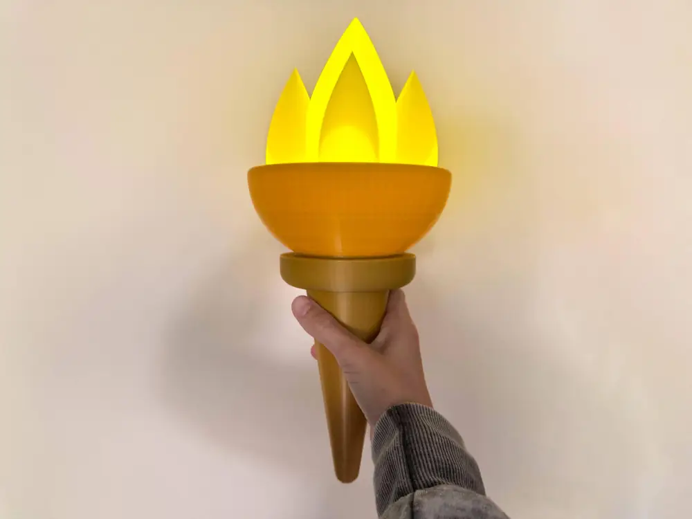 Olympic Torch Lamp