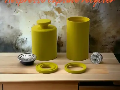 Nespresso capsule recycler