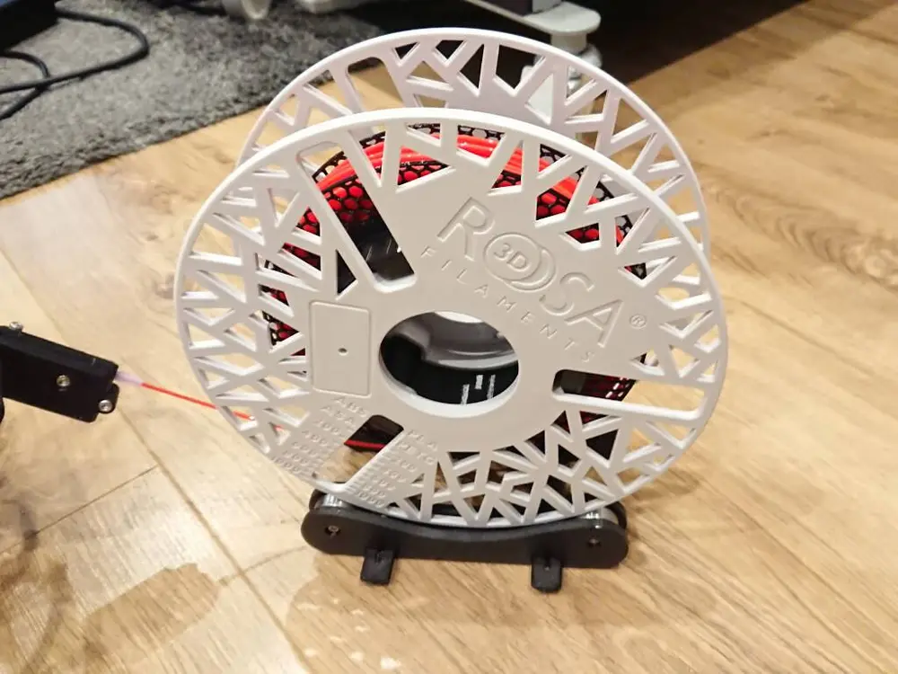 Sample Filament Spool to Masterspool Adapter