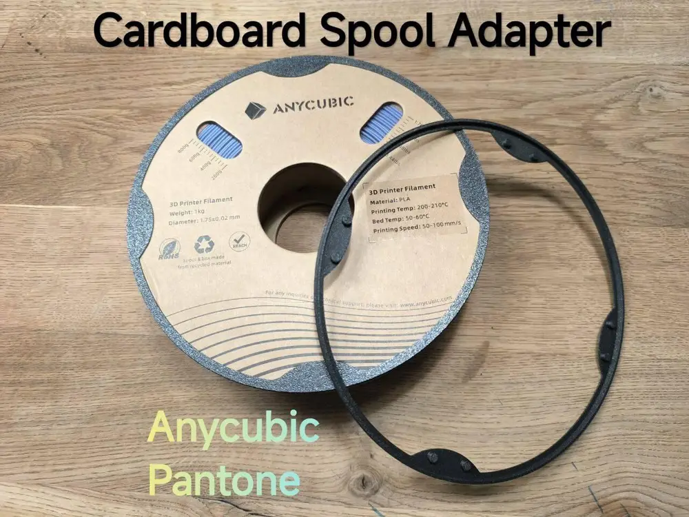 Anycubic Pantone Cardboard Spool Adapter