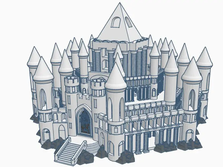 Awesome 3d castle!