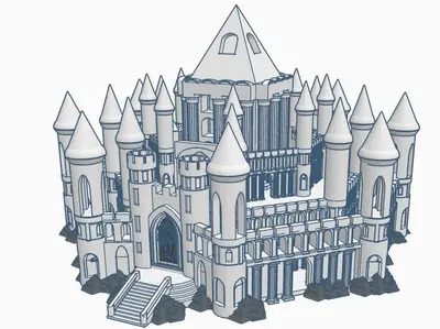Awesome 3d castle!