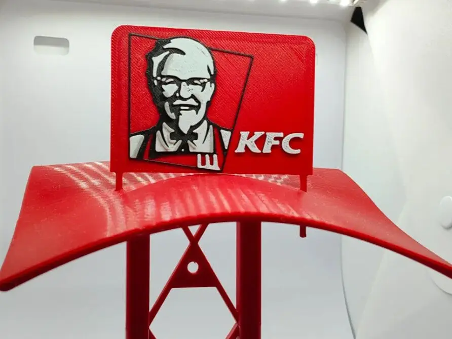 KFC Birds Feeder for the birds who eat chikens (cannibalism?)