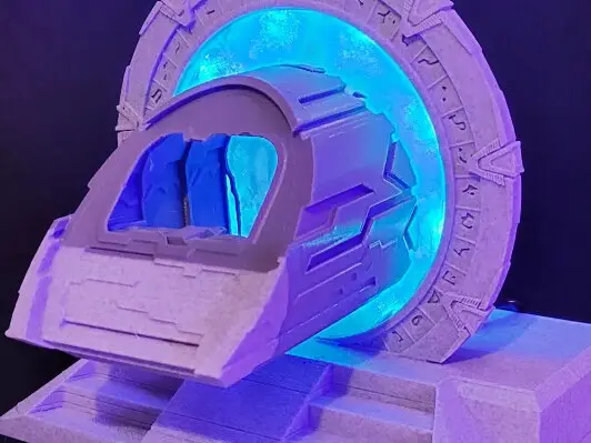 Puddle Jumper through the stargate