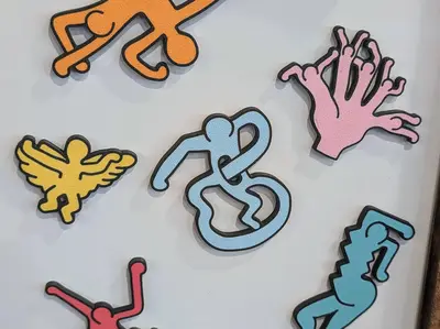 "Tuttomondo" Street Art - Decorative Magnets