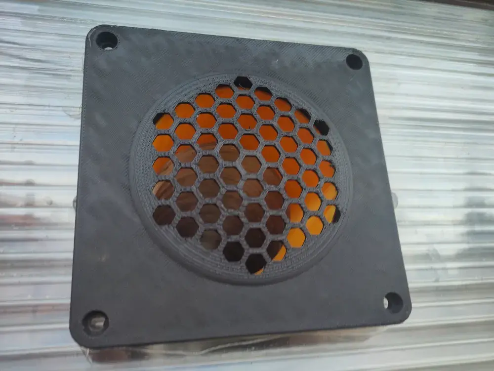 Airfilter fan cover