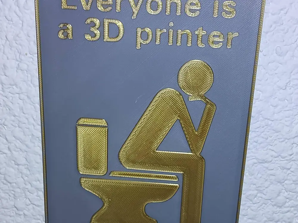 Everyone is a 3d printer