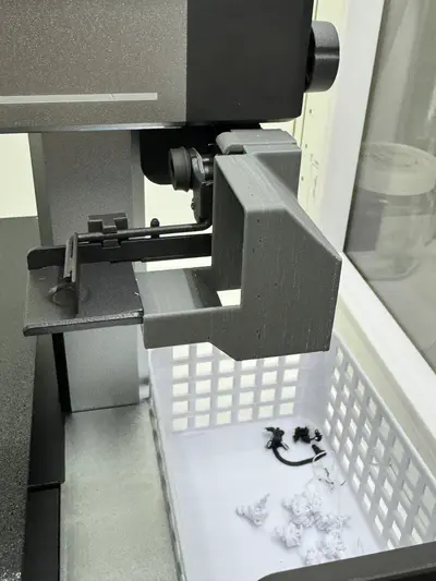 Anycubic Kobra 3 Filament Poop diverter / Anycubic Kobra 3 Filamentabfälle umlenker