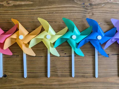 3D Printed Pinwheel