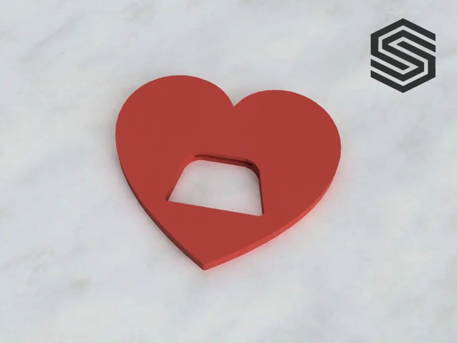 Heart Bottle Opener