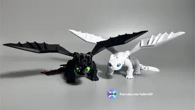 Flexi Toothless Dragon