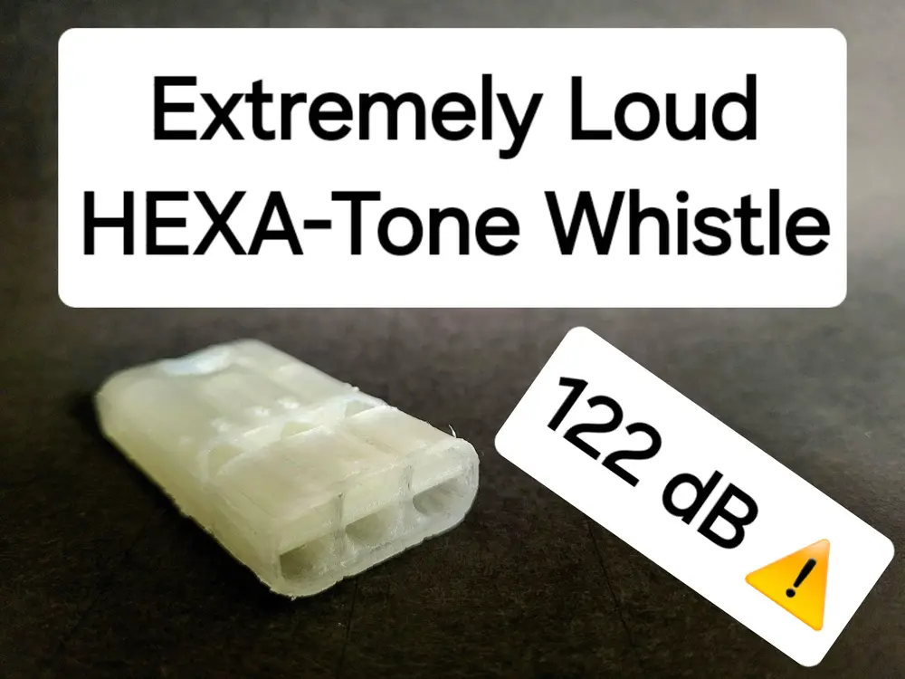 Extremely Loud HEXA-Tone Whistle