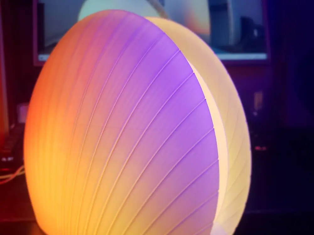The Opera House Table Lamp of Sun-Moon Shells