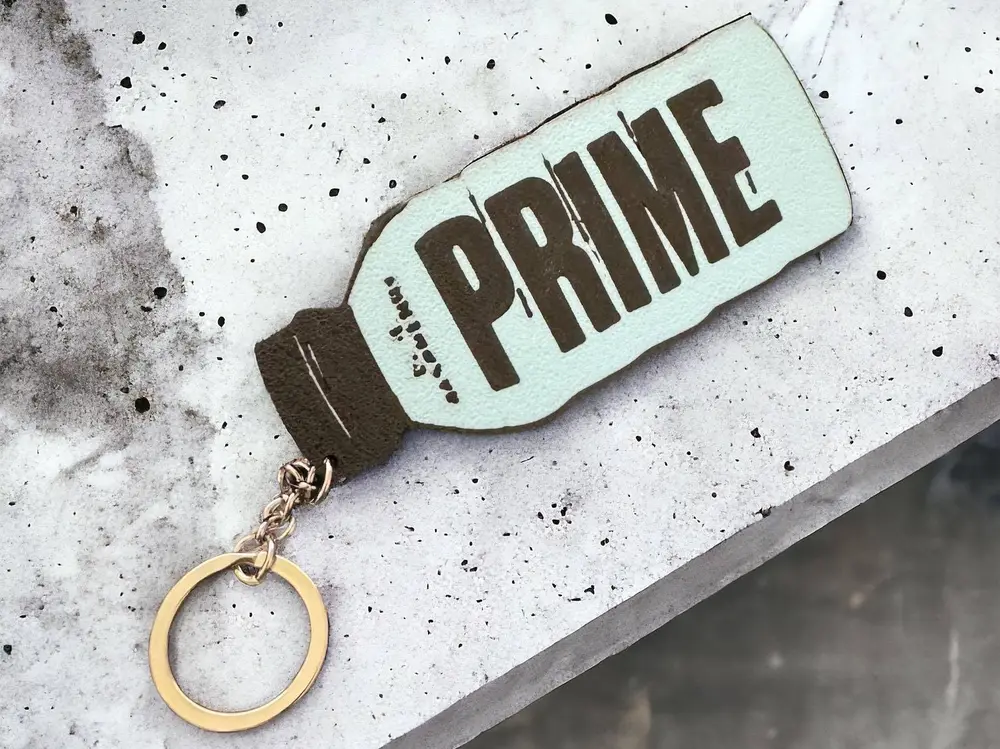 Prime drink keychain