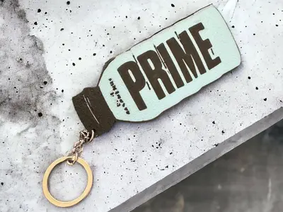 Prime drink keychain