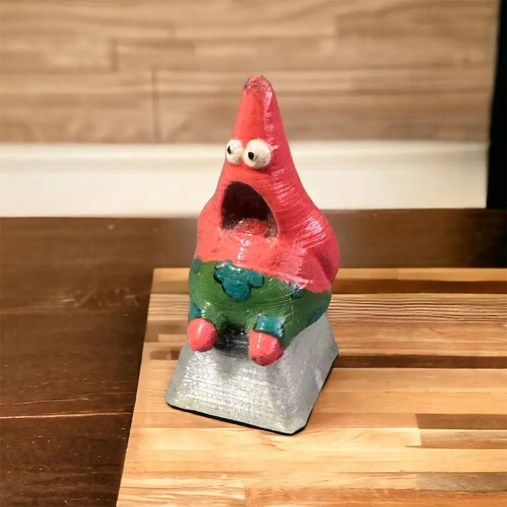 Spongebob Patrick keycap